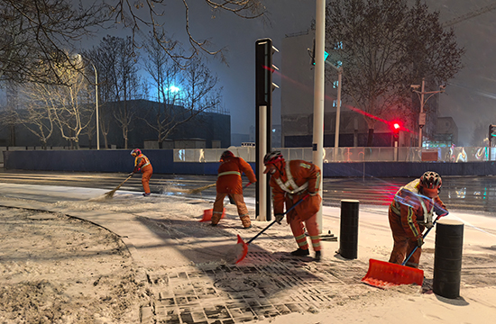 战冰雪 保畅通 | 津保环投一键开启除冰雪模式